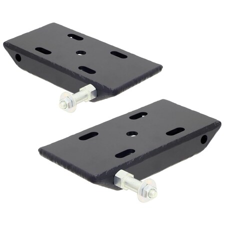 Rockjock Heavy Duty Spring Plates with Sway Bar Mounts - 2.5 in. Wide Springs CE-9031F