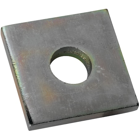 Superstrut 1-5/8'' Square 3/8'' Bolt Size Goldgalv Electroplated Zinc Square Washer ZAB241-3/8-10