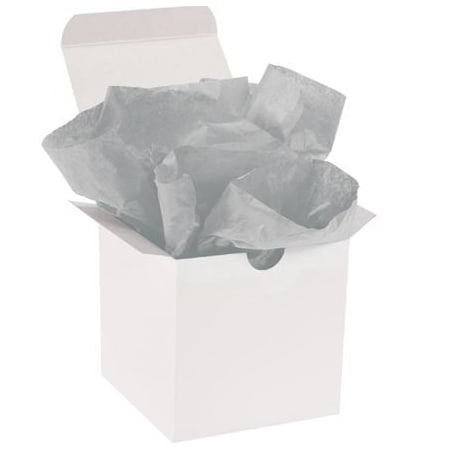 Bubblefast 480 20 x 30'' Light Gray Gift Grade Tissue Paper BFT2030M