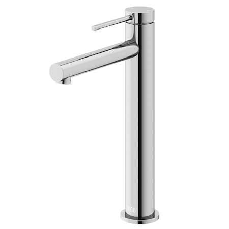 Vigo Jewel Single-Hole Single Handle Bathroom Vessel Faucet in Chrome VG03037CH