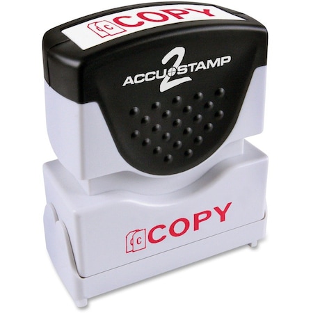 Accu-Stamp Accustamp 2, 1-Color Copy, Red 035594