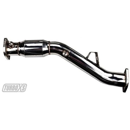 Hands On High Flow Catalytic Converter Pipe for 2008-2012 WRX-STi HA3293427