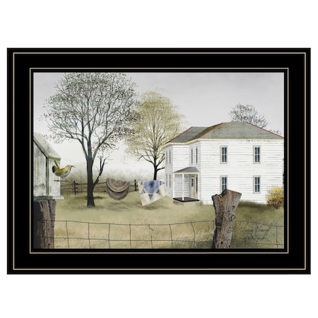 Homeroots Spring Cleaning 2 Black Framed Print Wall Art 404497