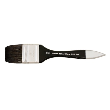 Silver Brush Black Velvet Brush, Wide Wash Blender, Size 1-1/2 3014s-1-1/2