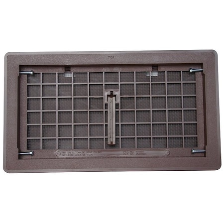 Bestvents Witten Vent Foundation Vent, Brown 500BR