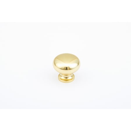 Schaub 1-1/4in Country Traditional Cabinet Knob Bright Brass Finish 706-03