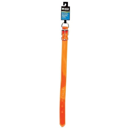 Boss Pet Collars 17X1 in. Orange Poly 2151724