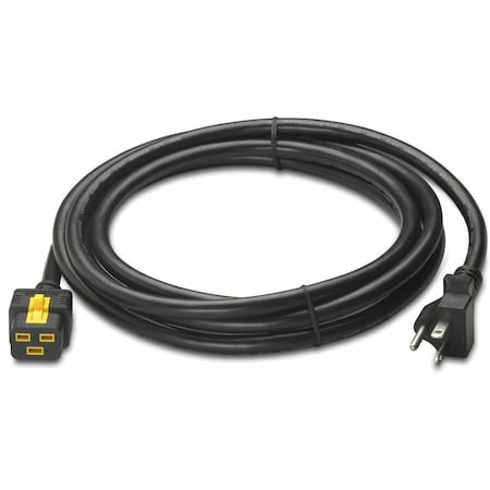 Apc Power Cord, 5-20P, IEC C19, 10 ft., Blk, 20A AP8751