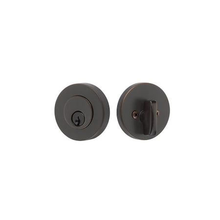 Emtek Residential Deadbolts Single Cylinder Oil Rubbed Bronze 8423US10B