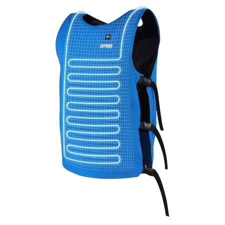 Gobi Breeze II Unisex Cooling Vest - Cobalt / 2XL/3XL BZ2-CO-2XL/3XL