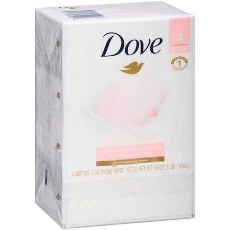 Dove Pink Rosa Beauty Bar Soap, 15 Ounce, 18PK 61440