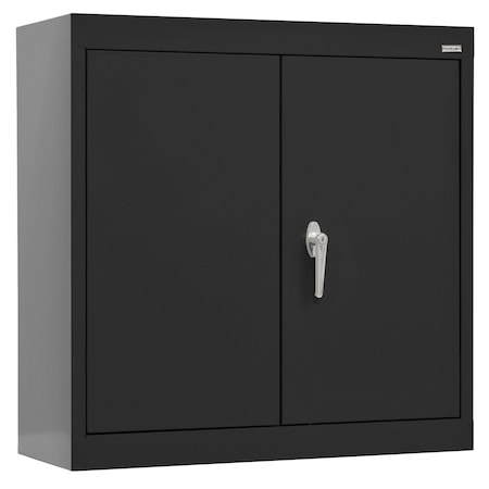 Sandusky Lee Wall Cabinet, 26 in H, 30 in W, 12 in D, 2 Shelves WA11301226-09