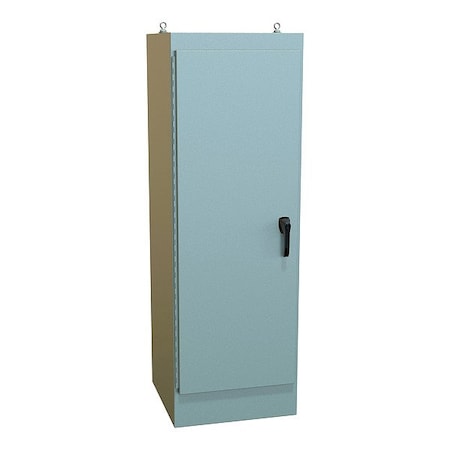Hammond Handle Electrical Enclosure, 72 in H, 24 in D, 24 in W, 12, Steel 1418W24
