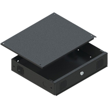 Video Mount Products VMP Mobile/Rackmount DVR Lockbox - Black DVR-MB1