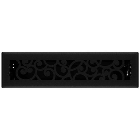 Imperial Mfg Register Flr Blk Irn 2.25X12In RG3457