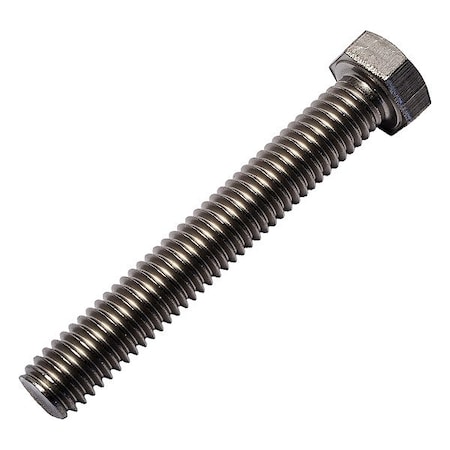 Allied Titanium Grade 2, 3/8"-16 Hex Head Cap Screw, Plain Grade 2 Titanium, 2-1/2 in L 0107193