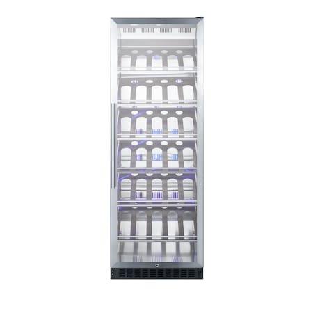 Summit Commercial 24in Wide Single Zone Commercial Wine Cellar SCR1401CHCSS