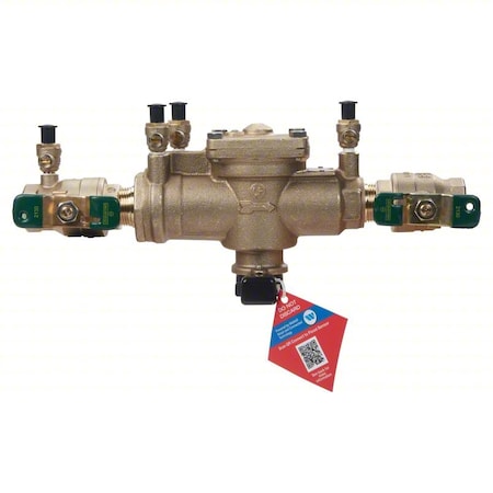 Watts Reduced Pressure Zone Backflow Preventer 1 LF009M2-QT-FS