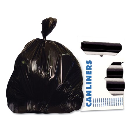 Heritage 10 gal Trash Bags, 24 in x 23 in, Premium, 0.55 mil, Black H4823HK