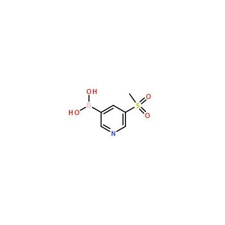 Ak Scientific 5-(Methylsulphonyl)pyridine-3-boronic acid (250mg), CAS 913836-01-8 Z1085-250mg