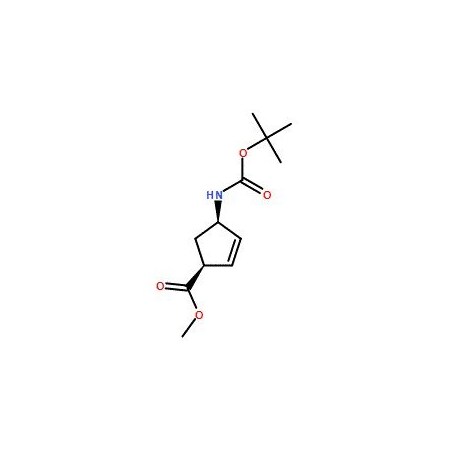 Ak Scientific (1S, 4R)-Methyl 4-((tert-butoxycarbonyl)amino)cyclopent-2-enecarboxylate (25g), CAS 168683-02-1 8614AA-25g