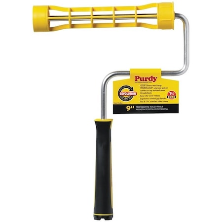 Purdy Revolution Roller Frame, 9 in L Roller, Ergonomic Handle 14A751349