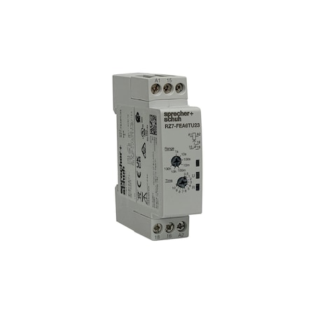 Sprecher & Schuh Time Delay Relay, On Delay, 24 to 48V DC, 24 to 240V AC, SPDT RZ7-FEA6TU23