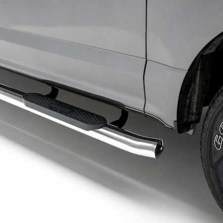Aries 4'' Polished Stainless Oval Side Bars, Select Toyota Tundra CrewMax S222023-2