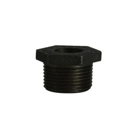 Midland Industries BUSHING TAPPED DBL 2IN MPT 1IN FPT IRON 65529DT