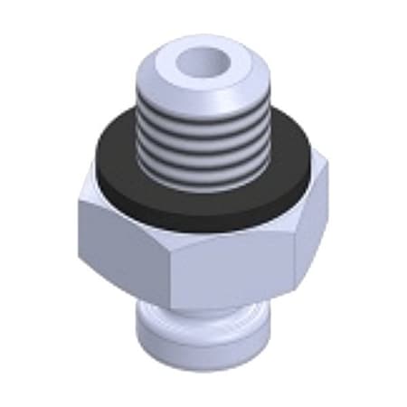 Smc Vacuum Pad Adapter, Series ZP2A ZP2A-M02P