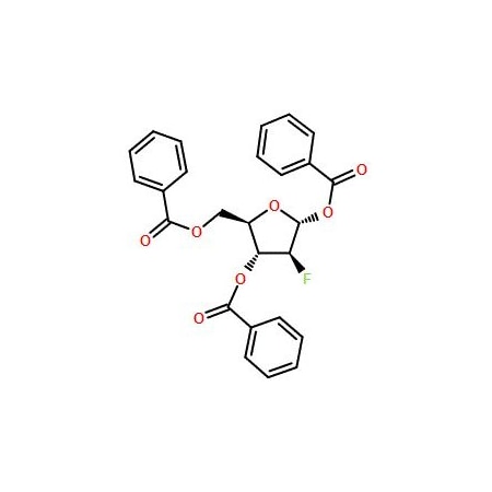 Ak Scientific 2-Deoxy-2-fluoro-1, 3, 5-tri-O-benzoyl-alpha-D-arabinofuranose (25g), CAS 97614-43-2 P513-25g