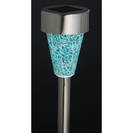 Outdoor Expressions Green Red or Purple 2.10 Lumens SS Solar Path Light LG-03-2