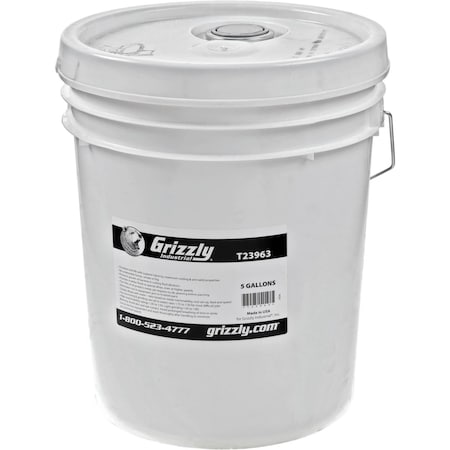 Grizzly Moly-D Multi-Function Machine Oil-ISO 32, 5 Gallon T23963