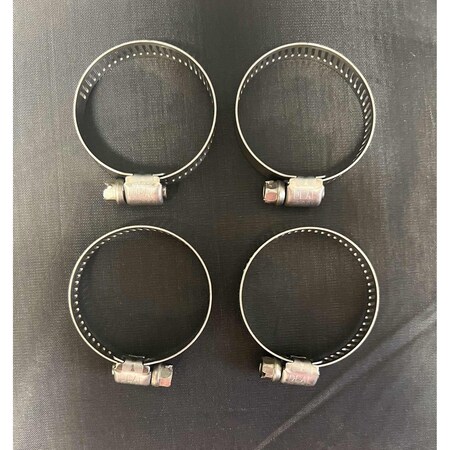 Helix Racing Products Stainless Worm Drive Clamps 13-38mm, 4PK 114-6416