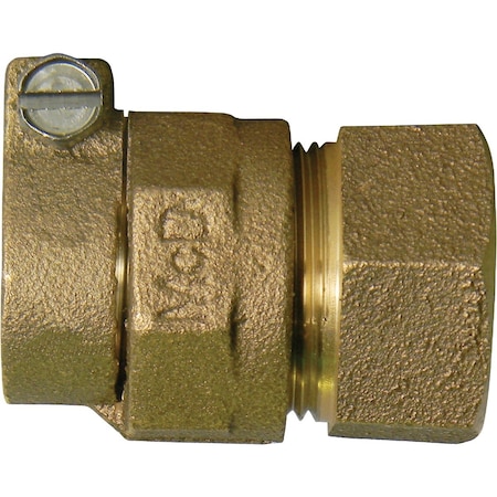 Anderson Metals 1'' CTS x 1'' FIPT Brass Low Lead Connector 9661616LFBAG