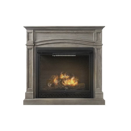 Comfort Glow Dual Fuel Ventless Gas Fireplace w/ Remote Heats Up To 1200 sq ft GFD4605R