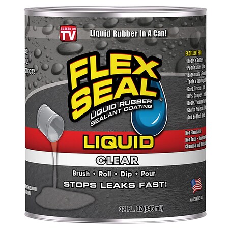 Flex Seal Liquid - 32 Oz. Clear LFSCLRR32