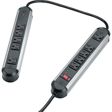 Fellowes Metal Split Surge Protector 99082