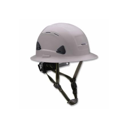 Honeywell Fibre-Metal Fibre-Metal Climbing Style Full Brim Safety Helmet, Type II, Class C, Ratchet Suspension,  068-CSH13009