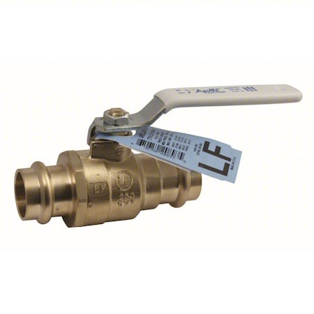 Apollo BV, 2-1/2"PRESS, FP, FORG LF BRS, (SS B&S) 77VLF14901