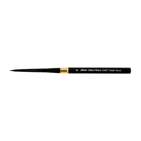 Silver Brush Black Velvet Voyage Travel Round Brush, Size 6 3100ST-6