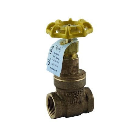 Apollo Valves VLV, GATE NRS, 1/2inNPT, 30LF SER, (CL 125, LF BRZ) 30LF03301