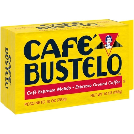 Cafe Bustelo Coffee Brick, Espresso, 10 oz Brick Pack, 24PK 7447101720