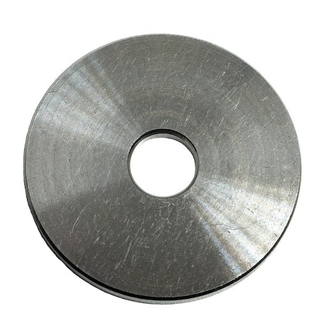 Zoro Select Flat Washer, For Screw Size #10 , Titanium Plain Finish 0093805