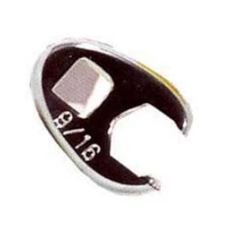 K-Tool International K Tool International  Crowfoot Flare Nut .69in. .38in. Drive 6 Point KTI22322