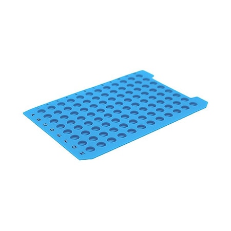 Mtc Bio Sealing Mat, Blue, Silicone, PK50 MAT-RD-96-PTFE