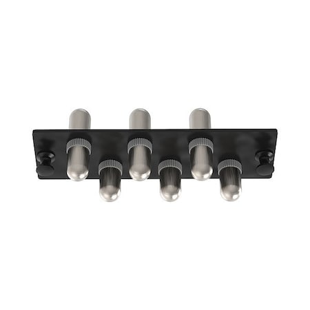 Panduit Fiber Optic Adapter Panel, 1.38 in FAP6WSTZ