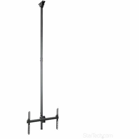 Startech.Com Ceiling Mount for TV - 8.2' to 9.8' Pole FPCEILPTBLP