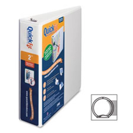 Stride - Inc. Quick Fit- Round Ring- 1.5 in.- White STW88020