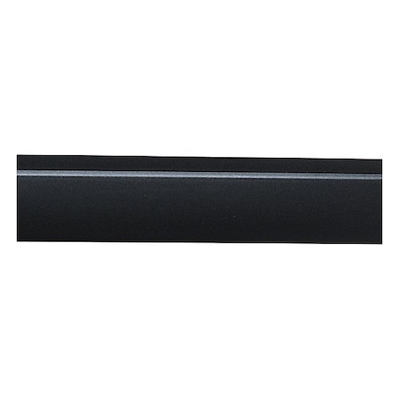 Acrovyn Handrail, Black, Oval, 10 ft L HRB20108N
